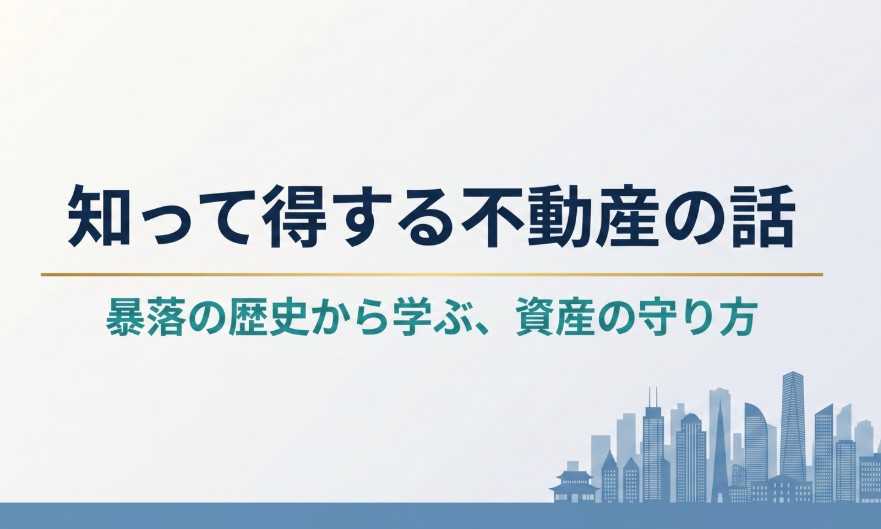 暴落の歴史から資産の守り方を学ぶセミナーの資料
