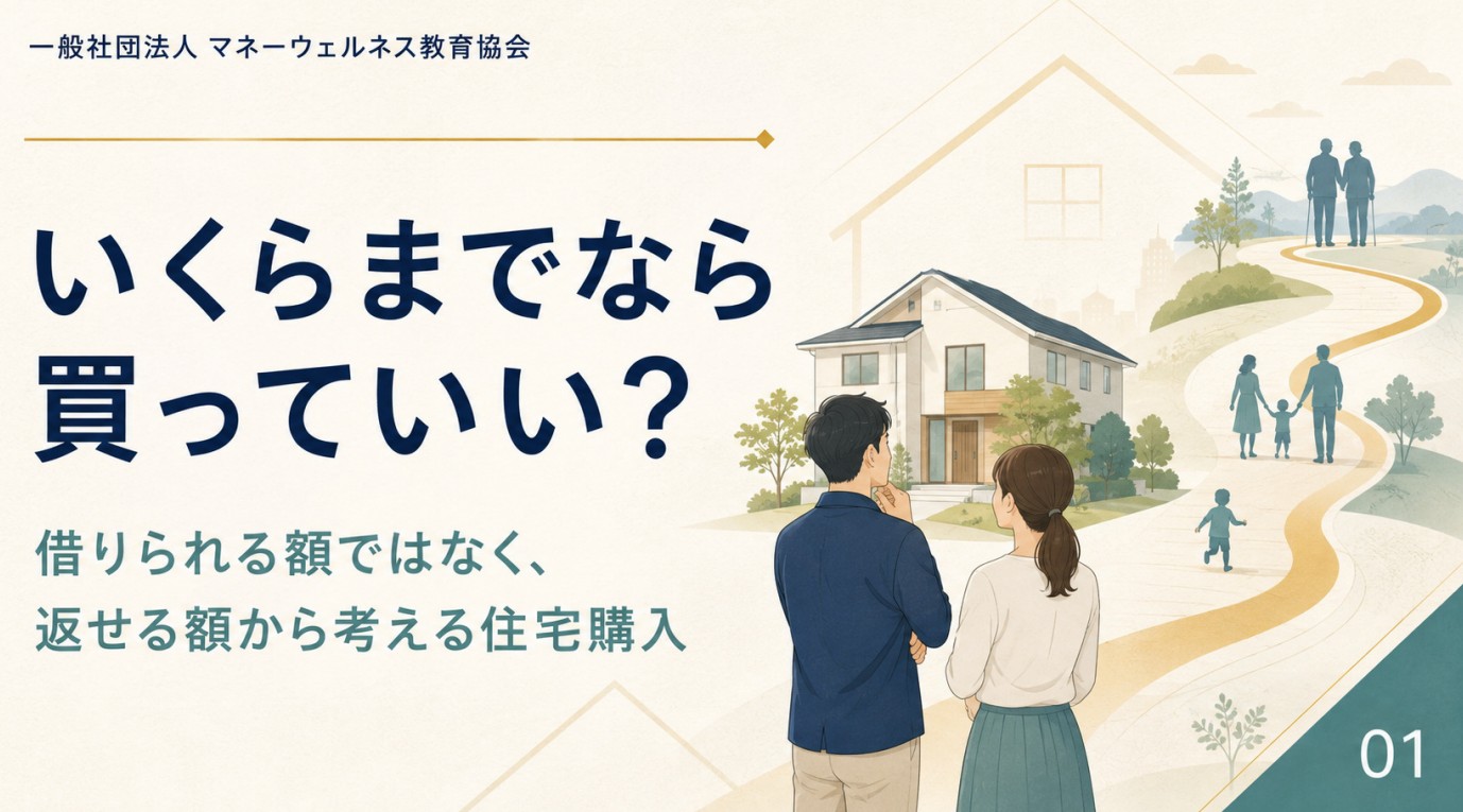 返せる額から考える住宅購入セミナーの資料